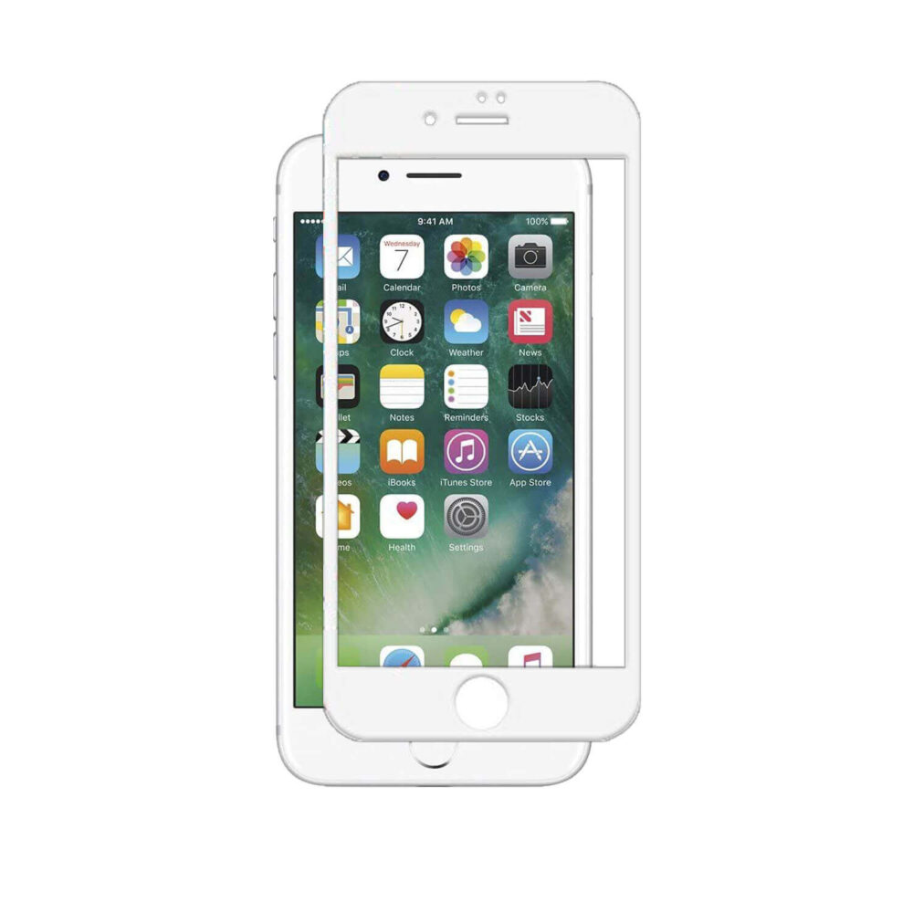 Tempered Glass iPhone 8 Plus - White Pack