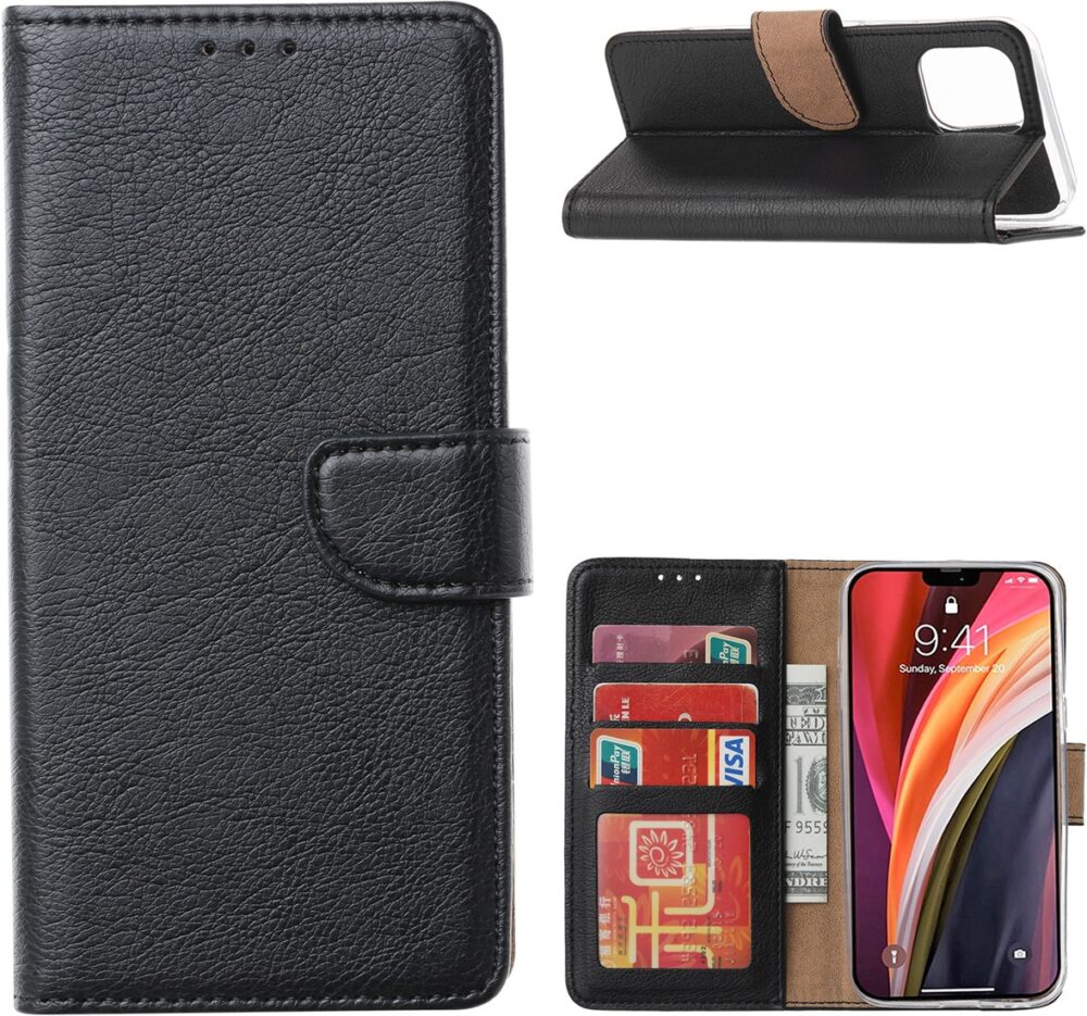 Book Case Apple iPhone 11 - Zwart