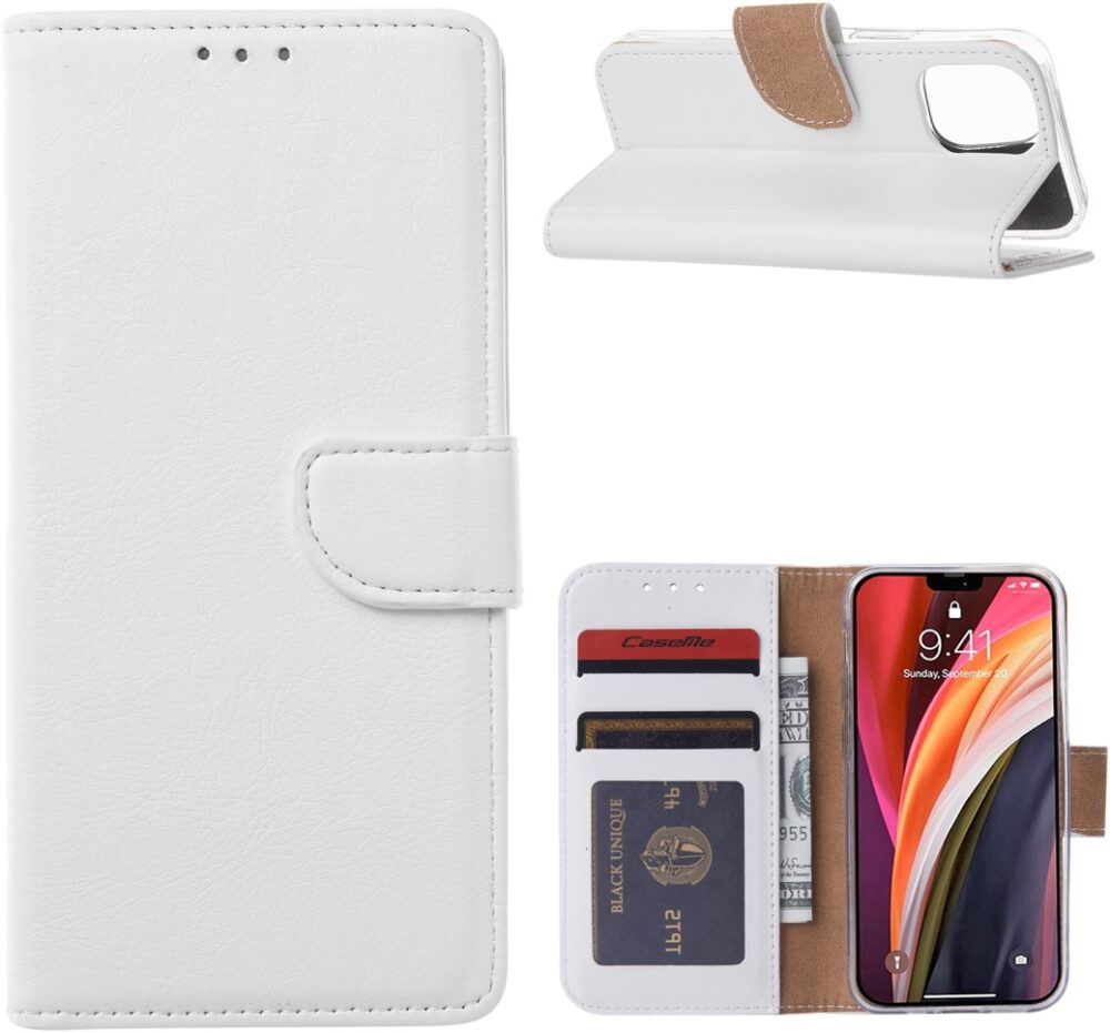 Book Case Apple iPhone 12 Pro Max - Wit