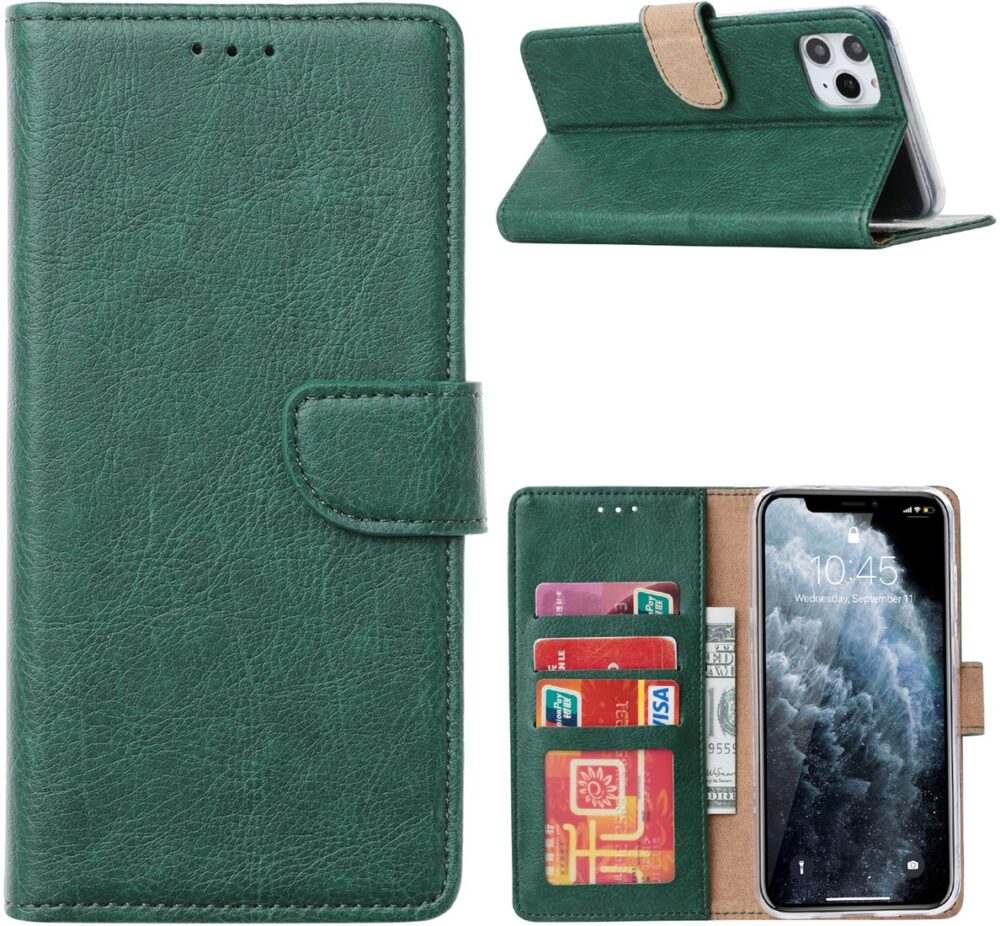 Book Case Apple iPhone 13 Pro Max - Groen