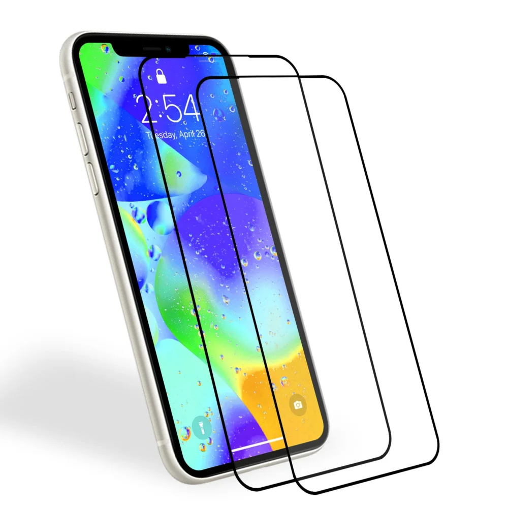 Tempered Glass iPhone 11 Pro Max - White Pack